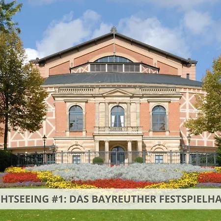 Wahnfried No4 - Zentral Wohnen Mit Kueche Und Duschbad, Parkplatz, 300m Zur Fussgaengerzone Bayreuth