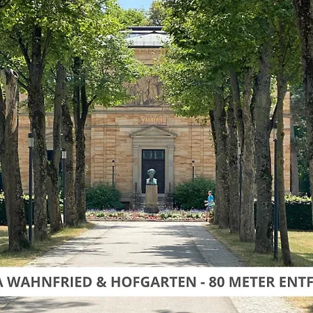 Wahnfried No4 - Zentral Wohnen Mit Kueche Und Duschbad, Parkplatz, 300m Zur Fussgaengerzone Bayreuth