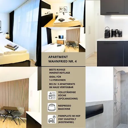 Apartment Wahnfried No4 - Zentral Wohnen Mit Kueche Und Duschbad, Parkplatz, 300m Zur Fussgaengerzone